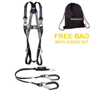 RidgeGear Twin Leg Scaffolders Kit RGHK4 - Front & Rear D FAST FIT + Bag