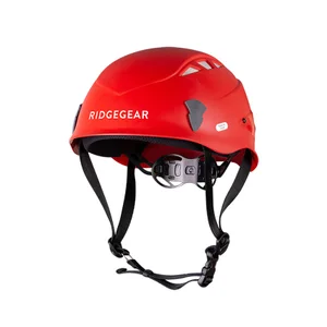 RidgeGear Safety Helmet - Red