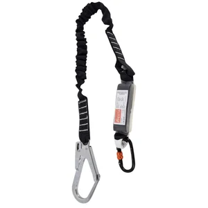 Aresta Safety Lanyard Single Point 1.8m Elasticated EN 355, EN 354