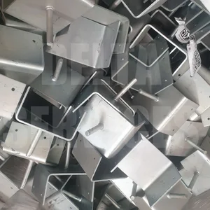 (Pallet of 500) 4" (100mm) Fixed U-Head with Spigot