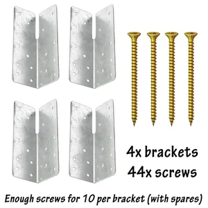 Corner Bracket Kit 40x40x125mm