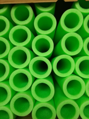 Green - Tube Protector Foam - (10 Pack), 2m Long