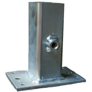 Post Support Bracket Edge Protection Fixing - Lockable
