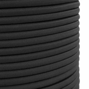 Black Shock/Bungee Cord 6mm Diameter 100m Coil