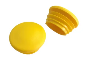 Yellow Plastic Stop End Cap 133-D (48.3mm)