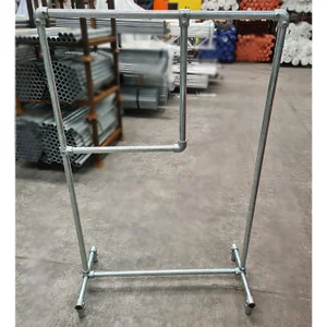 Freestanding Scaffolding Clothes Rail Kit - Grid Rail