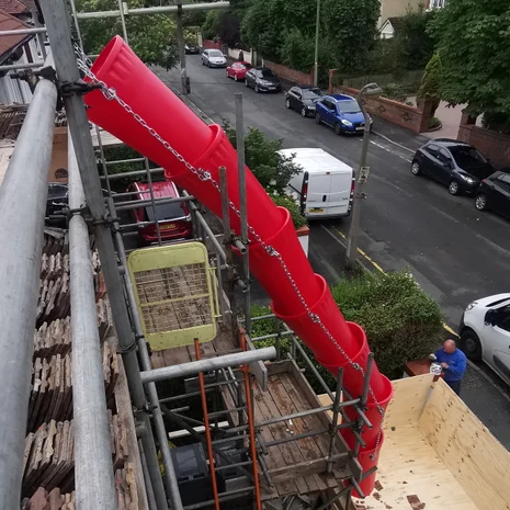 Rubbish Chute 1m Section 20"