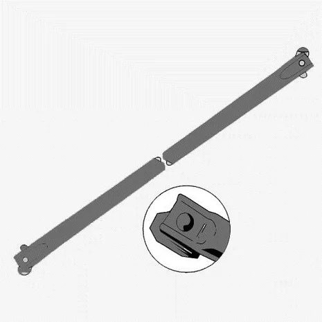 Cup System (compatible with Cuplock) Swivel Brace - 2.5m x 1.5m