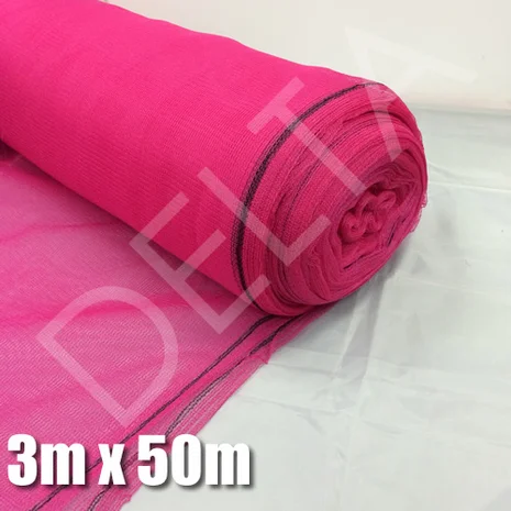 Debris Netting - 3M x 50M - Pink