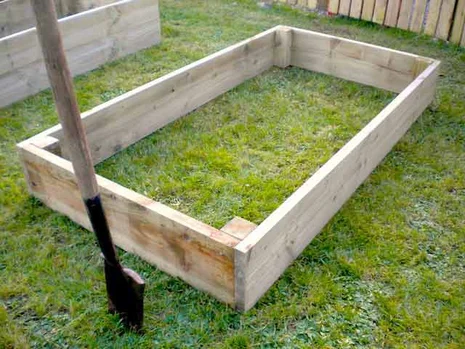 Raised Garden Beds Untreated Timber - 3.0m (10ft) x 2.4m (8ft)