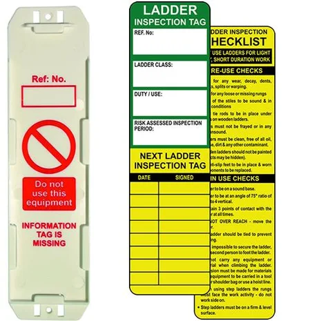 Ladder Tag Kit - Single by ScaffoldingDirect