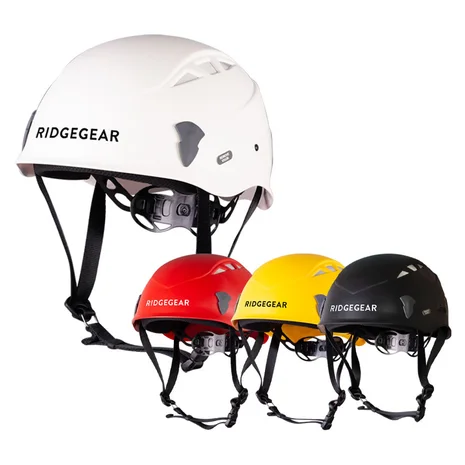 RidgeGear Safety Helmet - Red