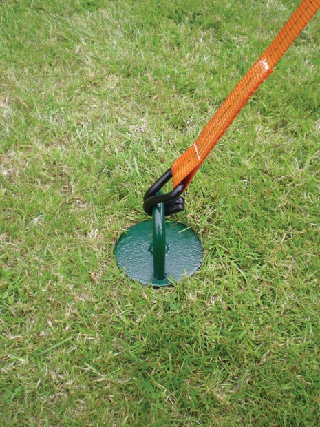 Spyrabase Hurricane Ground Anchor 900mm - 1300kg