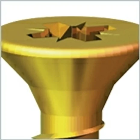 TIMCO Solo Woodscrew PZ2 CSK - YP 4.0 X 35 (Box of 200)