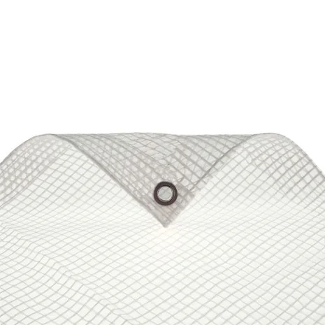 Clear Heavy Duty Tarpaulin/Mono Cover 170GSM - 3m x 4m