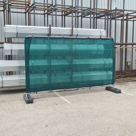 Fence Panel Net Cover - 1.7m x 3.4m Green