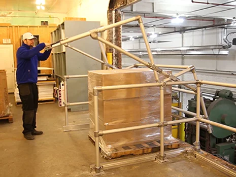 Type B Narrow Model Pallet Gate (Galvanised)