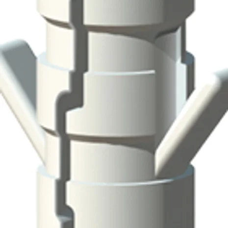 TIMCO Nylon Frame Fixing M8 x 80mm (Box of 50)