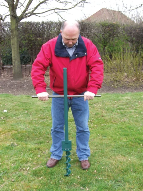 Spyrabase Hurricane Ground Anchor 650mm - 1300kg