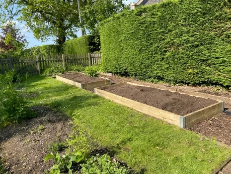 Raised Garden Beds Tanalised Timber - 1.2m (4ft) x 1.2m (4ft)