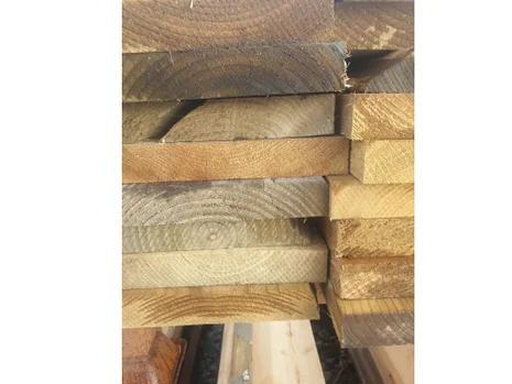 2.4m (8ft) Tanalised Timber Board * SECONDS*
