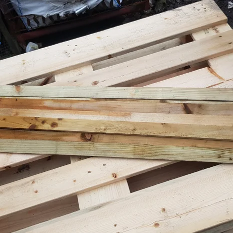 Pack of 10 Trellis Timber Slats