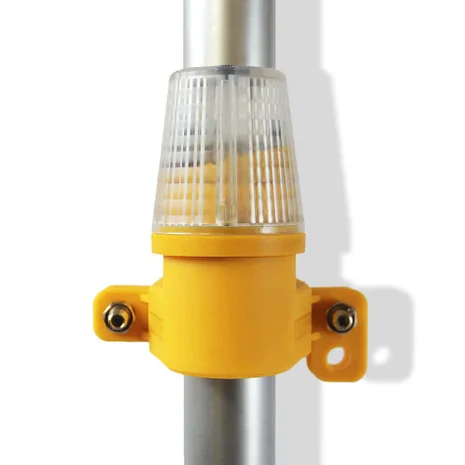 White Scaffold Safety Light (Side Mount)