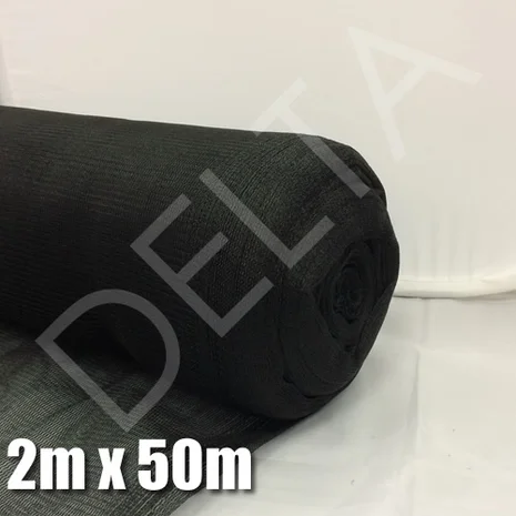 Garden Netting - 50m x 2m Black