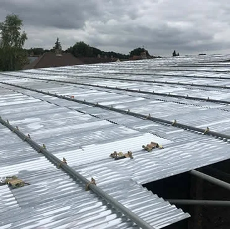 8ft/2.4m Corrugated Roof Sheet 10/3 Profile 28g (0.36mm) - 50 Pack