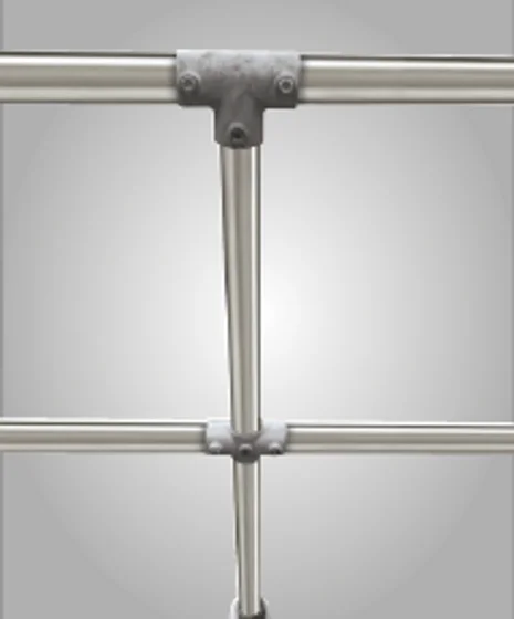 1.1m Handrail Standard Mid Post - 48.3mm O/D Tube