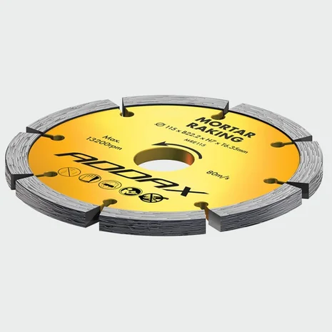 Mortar Raking Blade 7mm Seg - 115 x 22.2mm