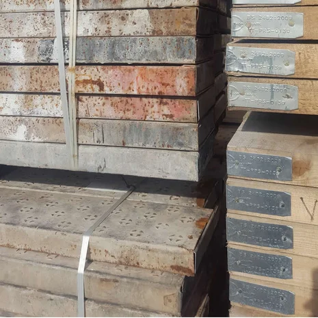 Used 8ft Kwikstage Painted Steel Batten, Steelstage