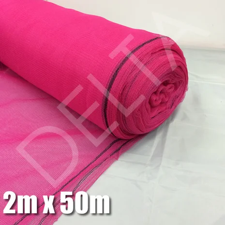 Debris Netting - 2M x 50M - Pink