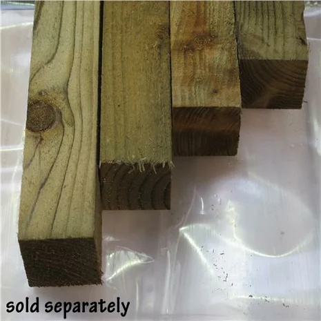 Raised Garden Beds Untreated Timber - 3.0m (10ft) x 1.2m (4ft)