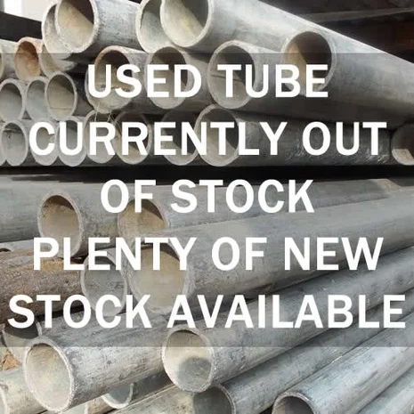 9ft Used Steel Scaffolding Tube 4mm x 48.3mm o/d